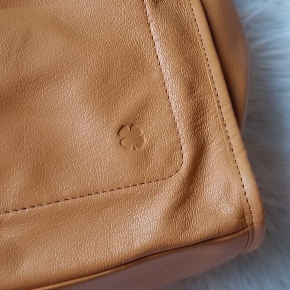 Lucky Brand Leather Tote Handbag - Picture 4 of 13